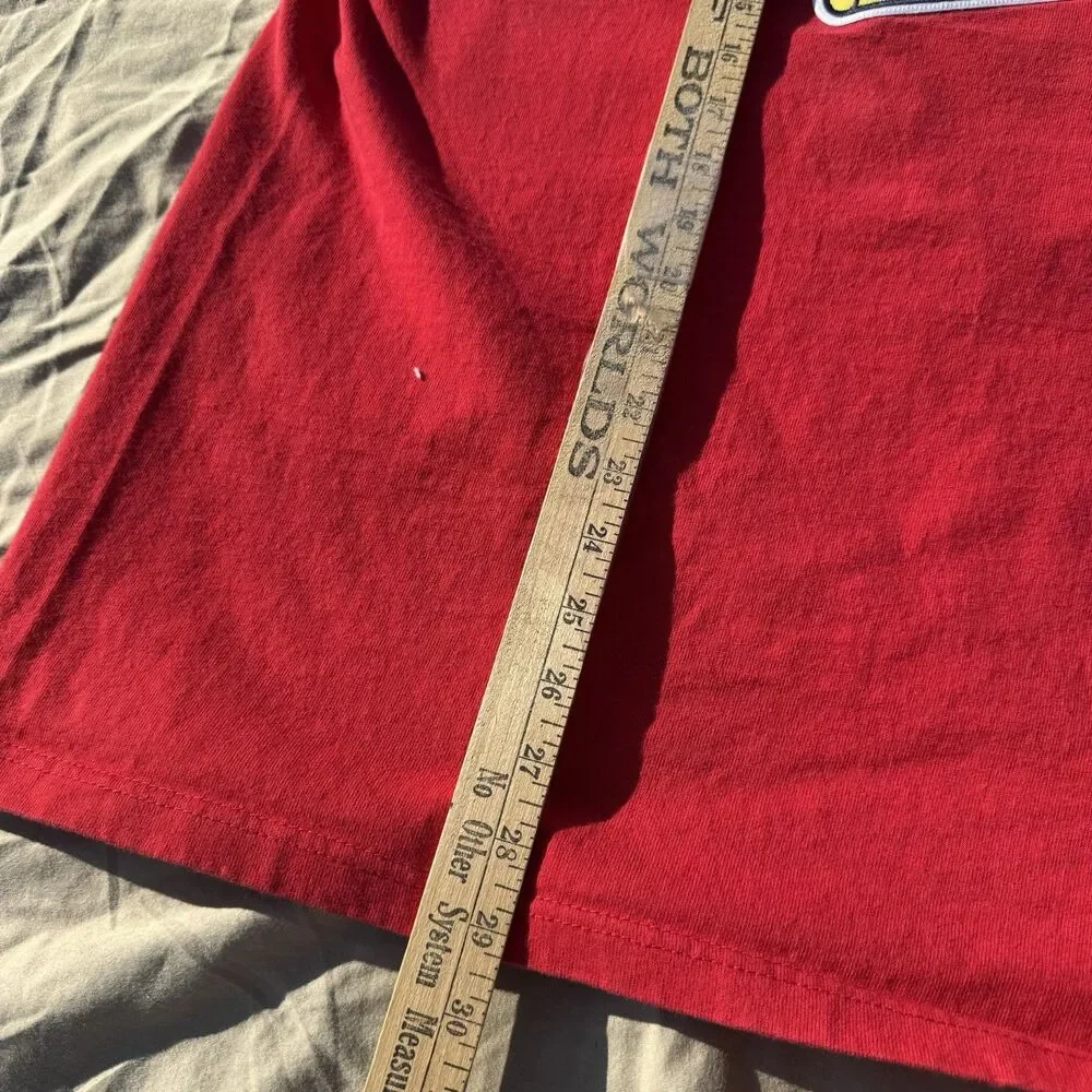 St. Louis Cardinals Tee Mens Sz XL Red CSA Made in USA Baseball Shirt Heavy